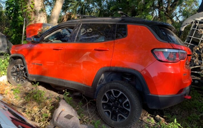 Jeep Compass 2016-2022 in a junkyard in the USA Compass 2016-2022