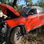 Jeep Compass 2016-2022 in a junkyard in the USA