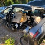 Infiniti QX30 2015-2019 in a junkyard in the USA Infiniti