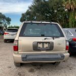 Infiniti QX4 1996-2000 in a junkyard in the USA Infiniti