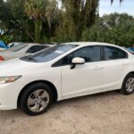 Honda Civic 2014-2015 in a junkyard in the USA Honda