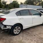 Honda Civic 2014-2015 in a junkyard in the USA Honda