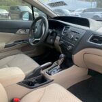 Honda Civic 2014-2015 in a junkyard in the USA Honda