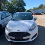 Ford Fiesta 2009-2013 in a junkyard in the USA Ford