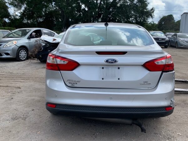 Ford Focus 2010-2013 in a junkyard in the USA Ford