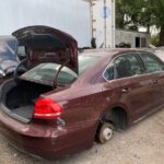 Volkswagen Passat B7 2011-2014 in a junkyard in the USA