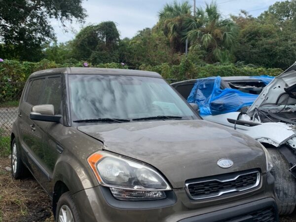 Kia Soul 2011-2013 in a junkyard in the USA Soul 2011-2013