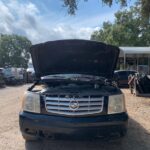 Cadillac Escalade EXT 2001-2006 in a junkyard in the USA