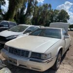 Cadillac Eldorado 1991-2002 in a junkyard in the USA Cadillac