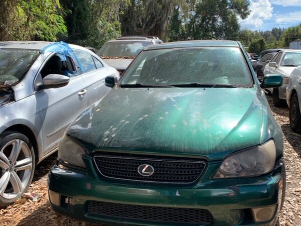 Lexus IS300 1999-2005 in a junkyard in the USA Lexus