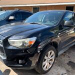 Mitsubishi Outlander Sport 2013-2015 in a junkyard in the USA Mitsubishi