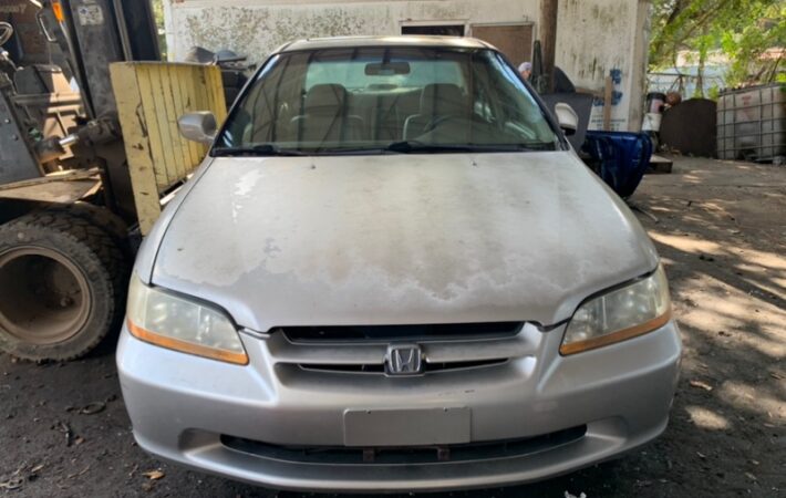 Honda Accord 1997-1999 in a junkyard in the USA Honda