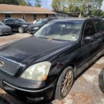 Lexus LS430 2000-2002 in a junkyard in the USA Lexus