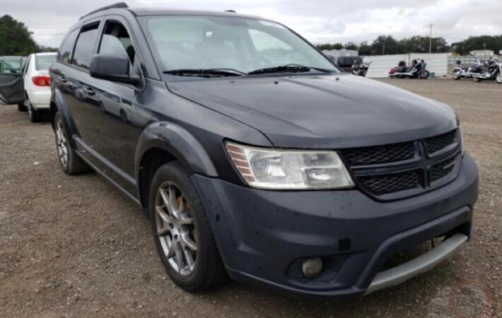 Dodge Journey 2011-2020 in a junkyard in the USA Dodge