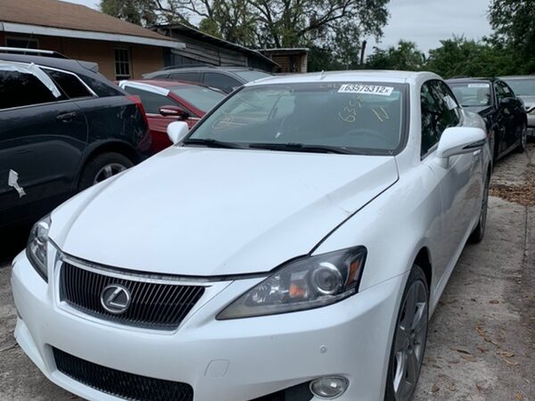 Lexus IS250C/350C 2008-2016 in a junkyard in the USA Lexus