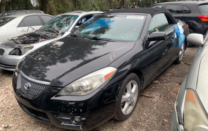 Toyota Solara 2006-2009 in a junkyard in the USA Toyota