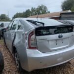 Toyota Prius 2012-2014 in a junkyard in the USA