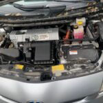 Toyota Prius 2012-2014 in a junkyard in the USA Toyota