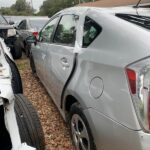 Toyota Prius 2012-2014 in a junkyard in the USA