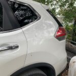 Nissan Rogue 2014-2017 in a junkyard in the USA