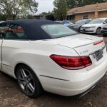 Mercedes-Benz E-Class 350 2013-2014 in a junkyard in the USA Mercedes-Benz