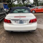 Mercedes-Benz E-Class 350 2013-2014 in a junkyard in the USA