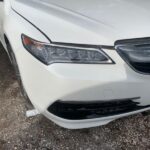 Acura TLX 2014-2017 in a junkyard in the USA