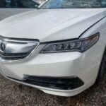 Acura TLX 2014-2017 in a junkyard in the USA