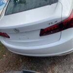 Acura TLX 2014-2017 in a junkyard in the USA Acura