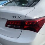 Acura TLX 2014-2017 in a junkyard in the USA