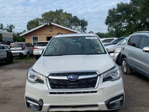 Subaru Forester 2016-2018 in a junkyard in the USA Subaru