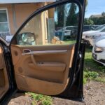 Porsche Cayenne in a junkyard in the USA