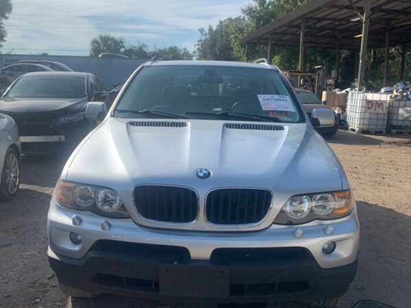 BMW X5 2003-2006 in a junkyard in the USA BMW