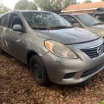 Nissan Versa 2011-2014 in a junkyard in the USA