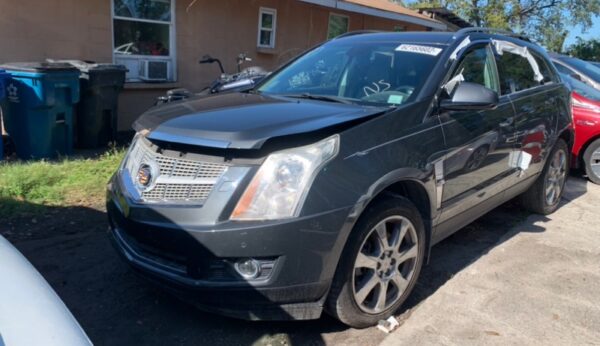 Cadillac SRX 2012-2016 in a junkyard in the USA