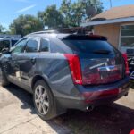 Cadillac SRX 2012-2016 in a junkyard in the USA Cadillac