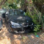 BMW 535i 2008-2010 in a junkyard in the USA