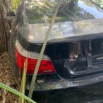 BMW 535i 2008-2010 in a junkyard in the USA