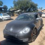 Volkswagen Beetle 2011-2016 in a junkyard in the USA Volkswagen