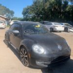 Volkswagen Beetle 2011-2016 in a junkyard in the USA