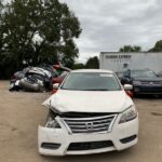 Nissan Sentra 2012-2014 in a junkyard in the USA Sentra 2012-2014