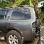 Nissan Armada 2007-2016 in a junkyard in the USA Nissan