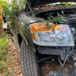 Nissan Armada 2007-2016 in a junkyard in the USA Nissan