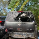 Nissan Armada 2007-2016 in a junkyard in the USA Nissan