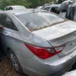 Hyundai Sonata 2010-2012 in a junkyard in the USA