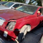 Cadillac SRX 2003-2009 in a junkyard in the USA