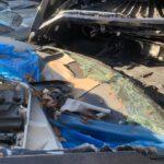 Land Rover Land Rover Range Rover Evoque 2015-2019 in a junkyard in the USA Land Rover