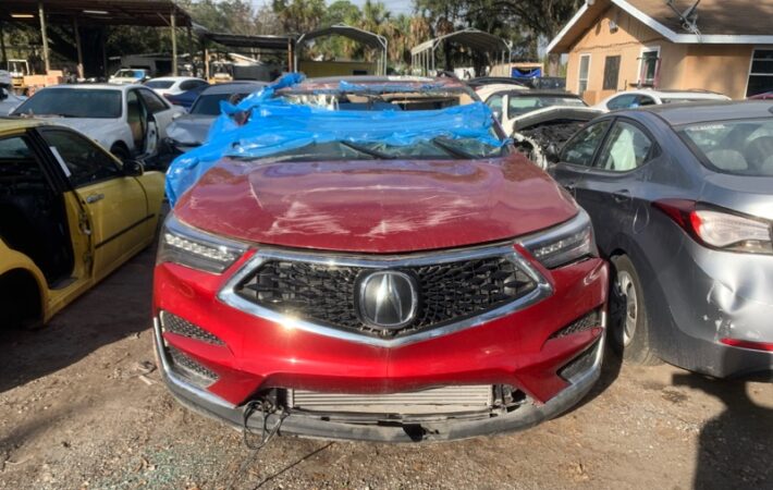 Acura RDX 2019-2021 in a junkyard in the USA Acura