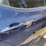 Hyundai Elantra 2014-2015 in a junkyard in the USA Elantra 2014-2015