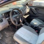 Hyundai Elantra 2014-2015 in a junkyard in the USA Hyundai